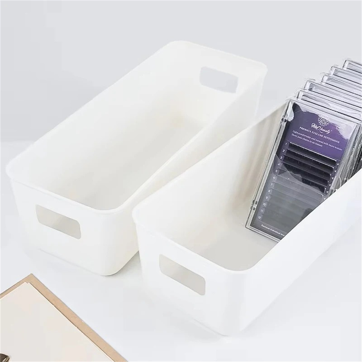 Lash Extension Tweezers - 1/3/10개 미니멀리스트 확장형 간편 도구 보관함
