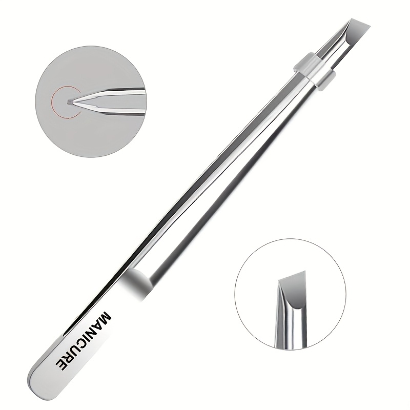 Lash Extension Tweezers - 미끄럼 방지 팁이 있는 스테인리스 스틸