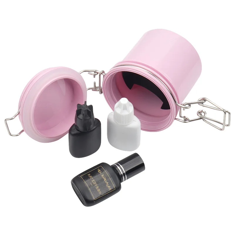 Eyelash Extension Usa - 속눈썹 연장 접착제 스탠드 보관 용기,