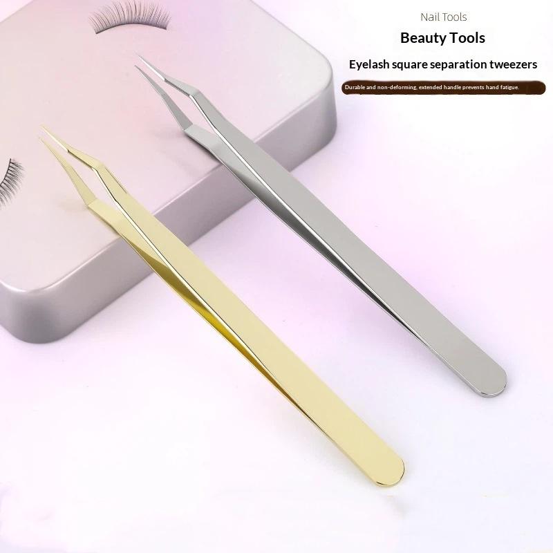 Lash Extension Tweezers - @*1 세트 스테인레스 스틸 속눈썹 연장
