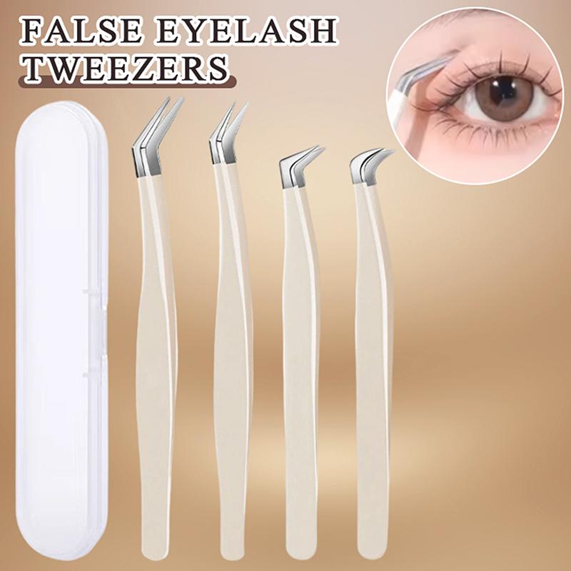 Eyelash Extension Home Service - 보관 케이스가 있는 인조 속눈썹 핀셋