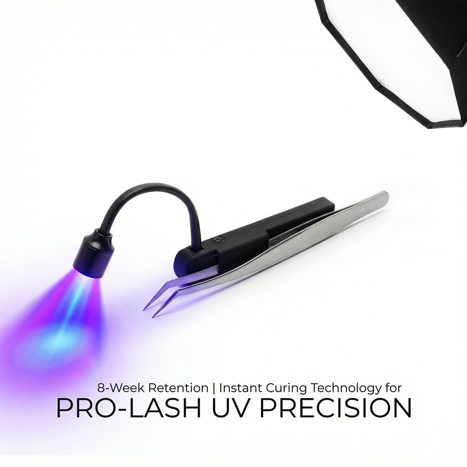 Lash Extension Tweezers - LED 속눈썹 램프 1W 395nm 빠른