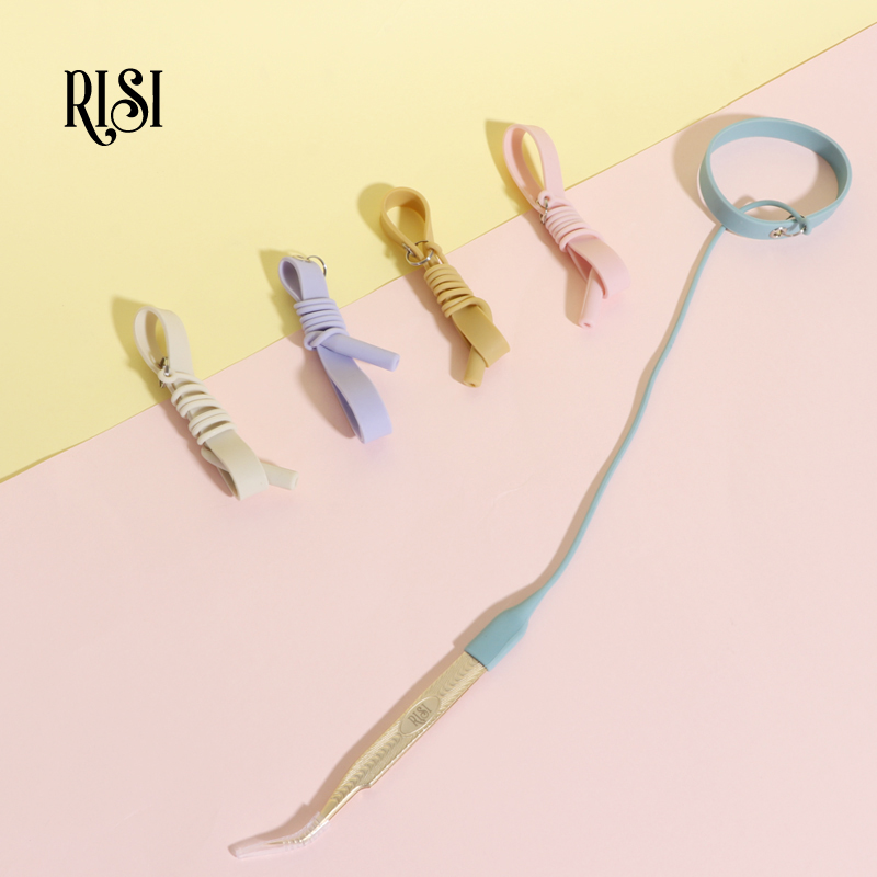 Lash Extension Tweezers - RISI 실리콘 속눈썹 연장 핀셋 팔찌,