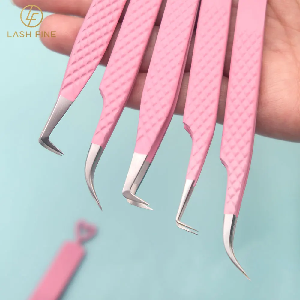 하트 모양 속눈썹 연장 트위저, 스테인레스 스틸 볼륨  - Lash Extension Tweezers 리뷰 및 가격