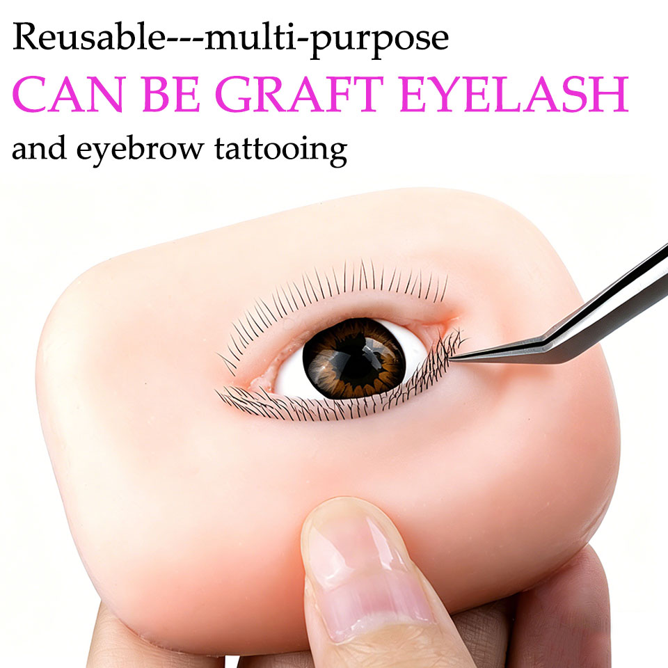 새로운 5D 속눈썹 연장 아카데미 학교 교육용 연습 마 - Eyelash Extension Open Eye 리뷰 및 가격