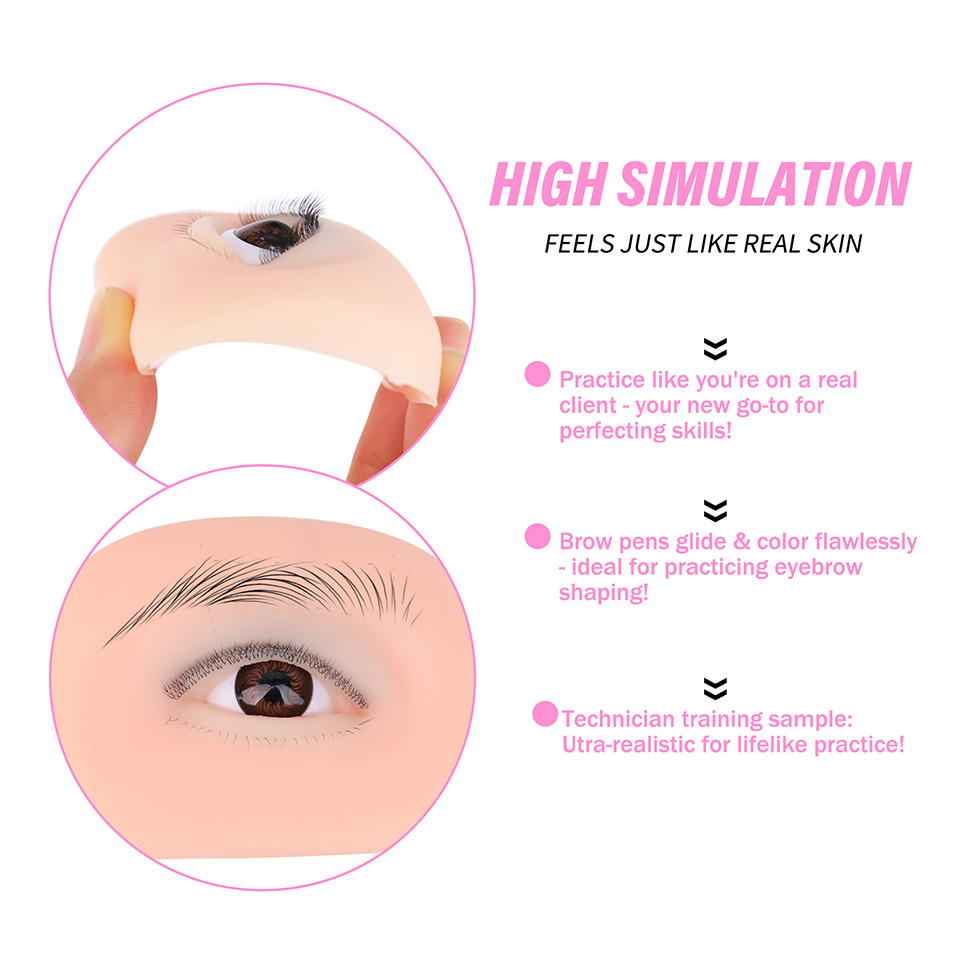 새로운 5D 속눈썹 연장 아카데미 학교 교육용 연습 마 - Eyelash Extension Open Eye 리뷰 및 가격