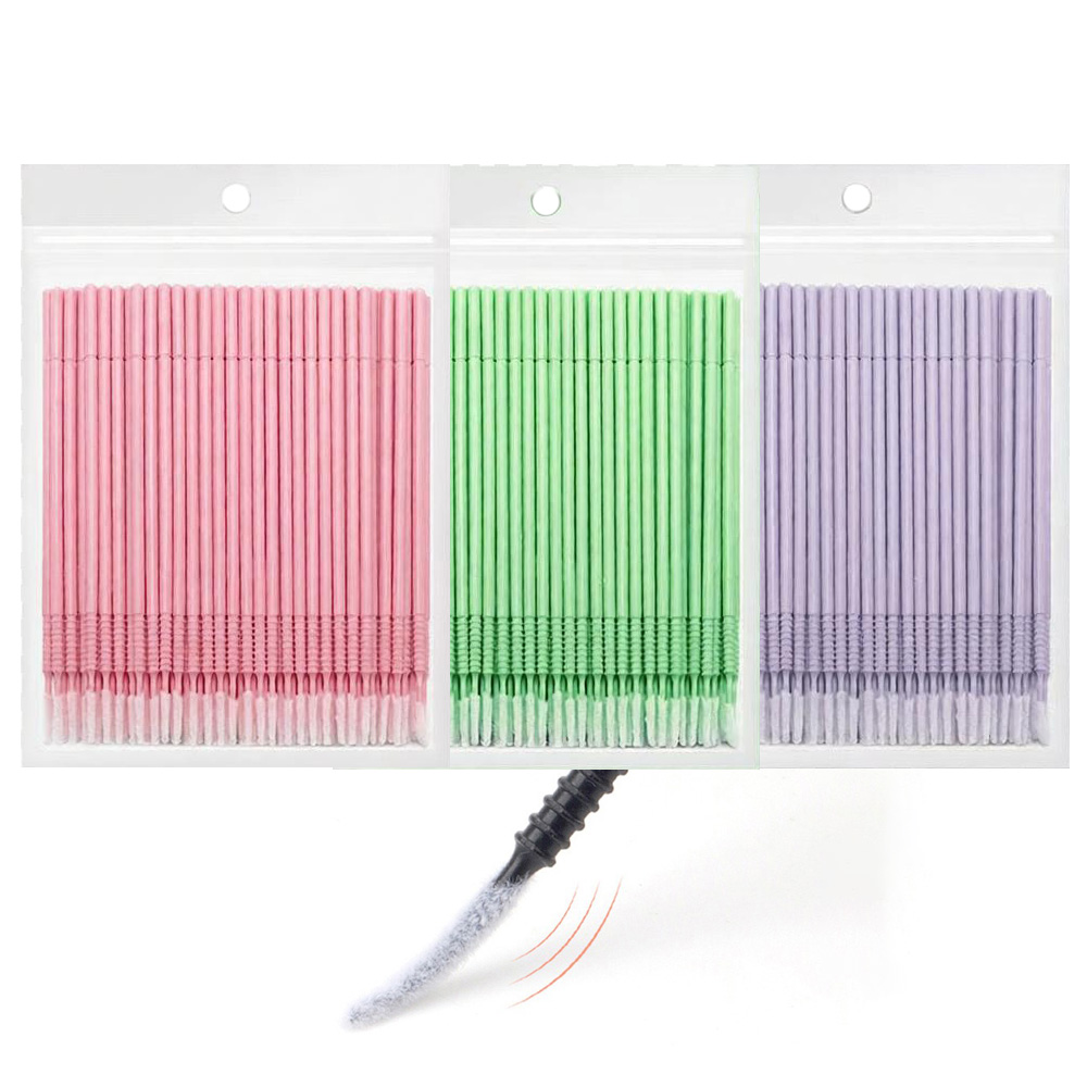 500개 속눈썹 연장 클리닝 면봉 긴/짧은 팁 속눈썹  - Eyelash Extension Usa 리뷰 및 가격