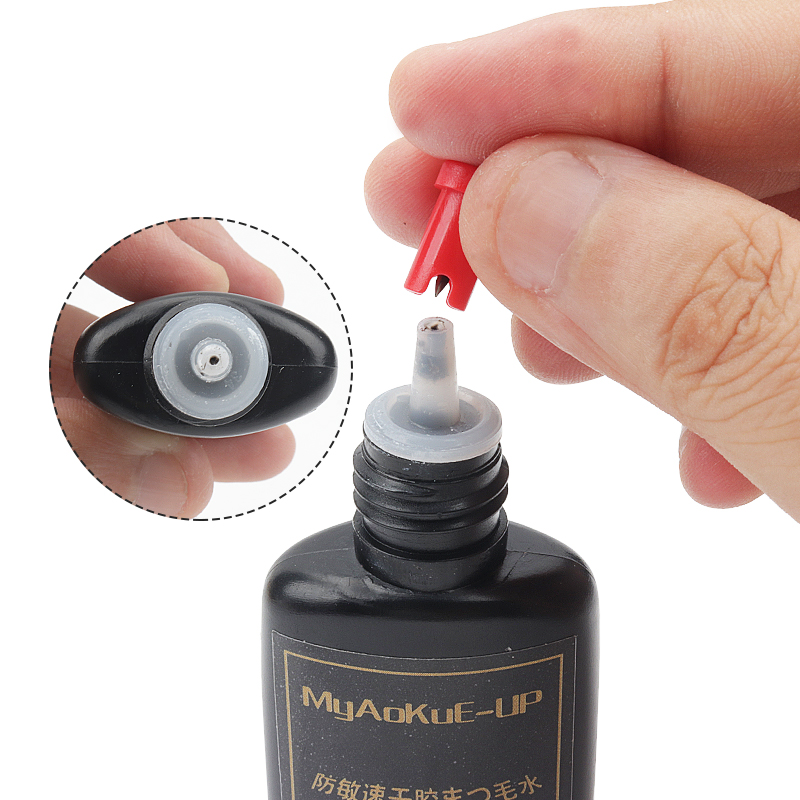속눈썹 접착제 병 블로킹 바늘 교체, 속눈썹 연장 접착 - Eyelash Extension Usa 리뷰 및 가격