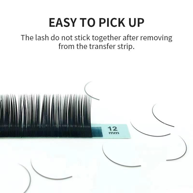 나투하나 16줄 C CC D DD 천연 밍크 속눈썹 연 - Eyelash Extension Korea Natural 리뷰 및 가격