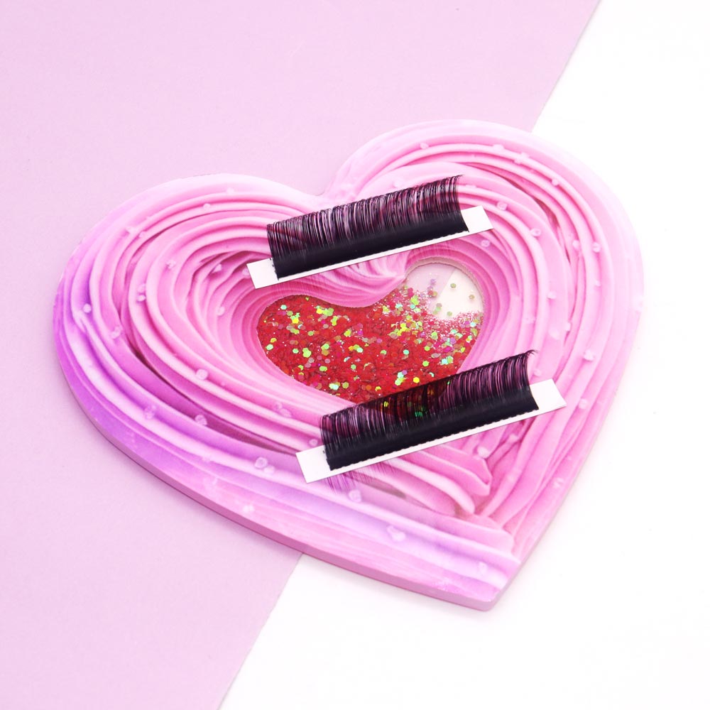 3D 하트 모양 블링 다이내믹 리퀴드 퀵샌드 아크릴 속 - Lash Extension Tweezers 리뷰 및 가격