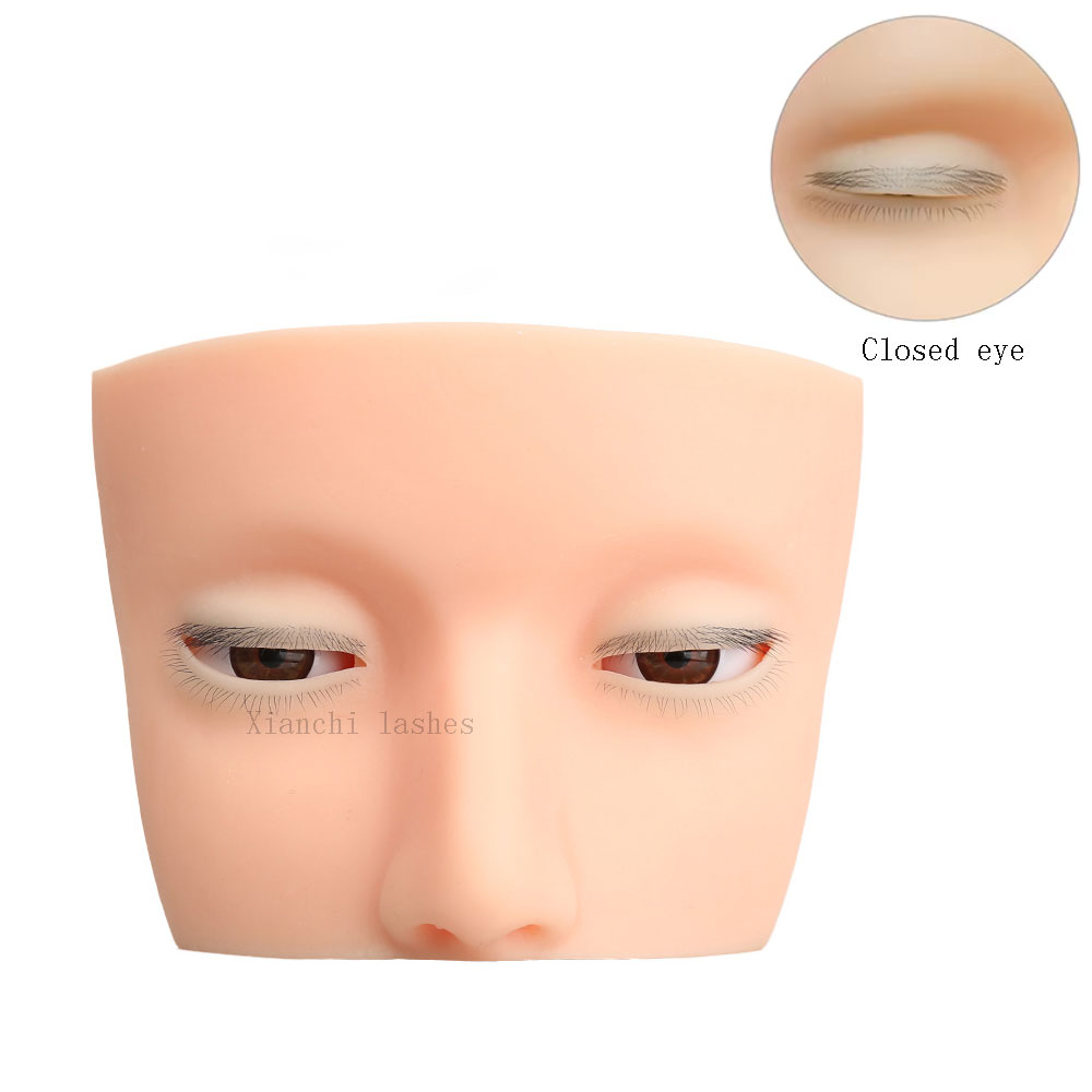 속눈썹 연장을위한 4 레이어 마네킹 헤드 오픈 눈을 가 - Eyelash Extension Open Eye 리뷰 및 가격