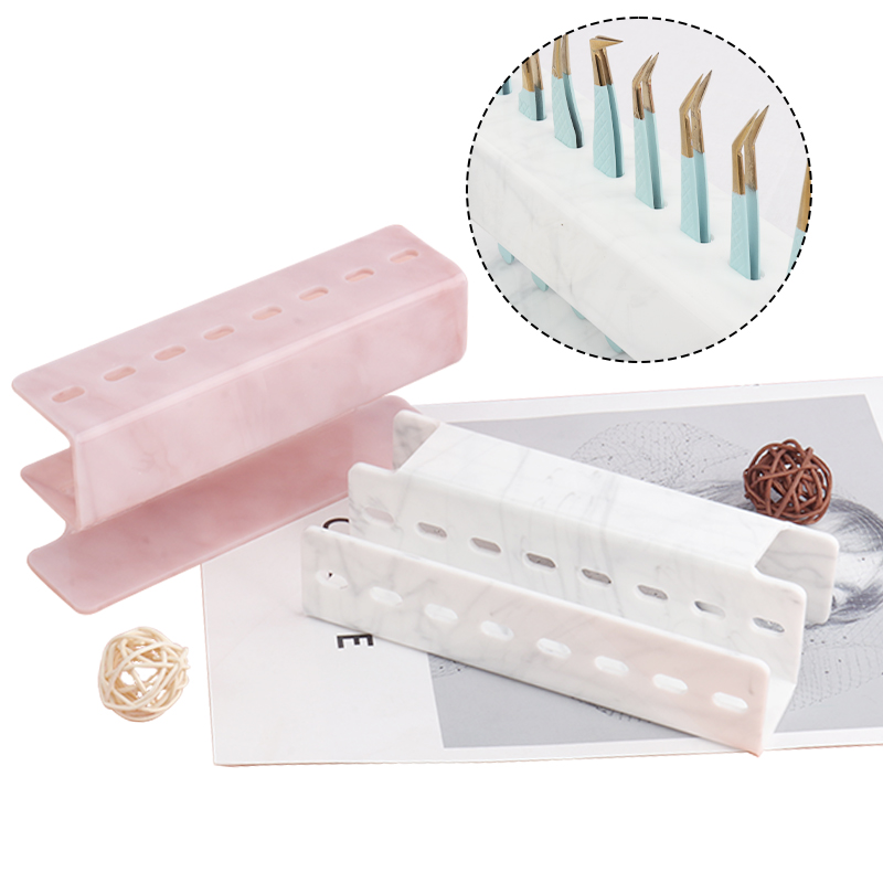8홀 핀셋 디스플레이 스탠드 속눈썹 연장 핀셋 홀더 정 - Lash Extension Tweezers 리뷰 및 가격