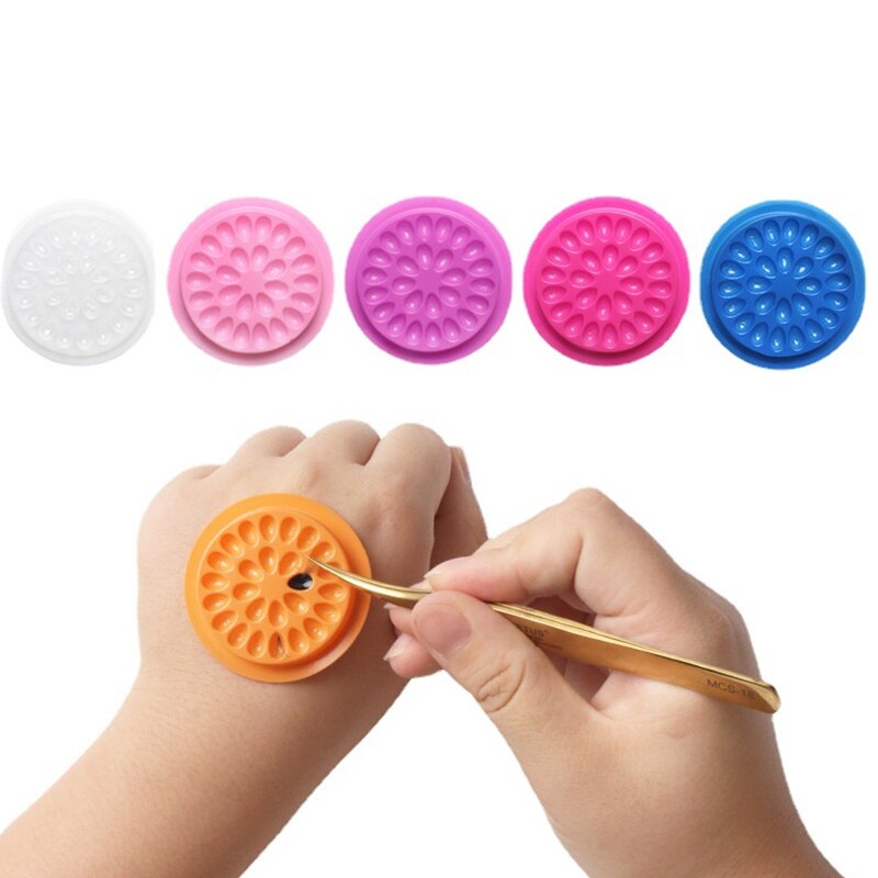 100pcs 속눈썹 접착제 홀더 속눈썹 연장 용품 접착 - Eyelash Extension Usa 리뷰 및 가격