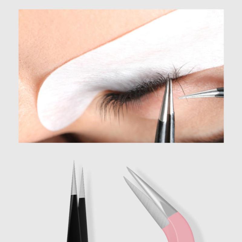 새로운 1개 스테인레스 스틸 속눈썹 연장용 핀셋 곡선형 - Lash Extension Tweezers 리뷰 및 가격