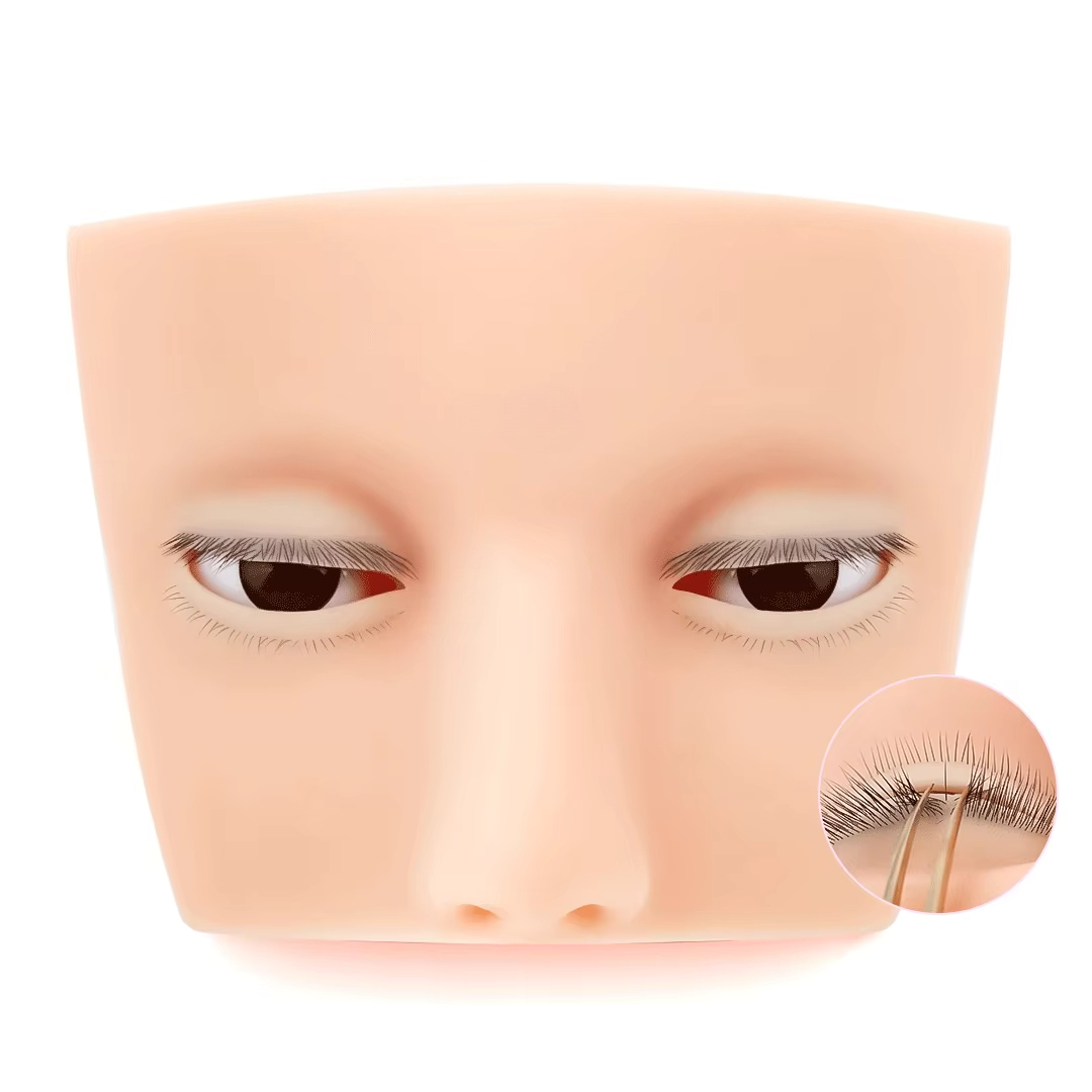 속눈썹 연장 연습용 핫 4층 미니 마네킹, 상하 눈꺼풀 - Eyelash Extension Open Eye 리뷰 및 가격