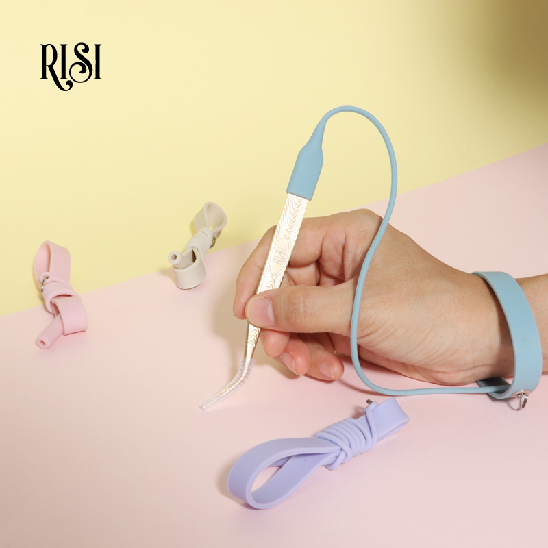 RISI 실리콘 속눈썹 연장 핀셋 팔찌, 속눈썹 보호기 - Lash Extension Tweezers 리뷰 및 가격